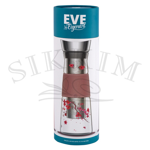 Karafka Szklana JM z zaparzaczem `Kwiat Wiśni` 1250ml